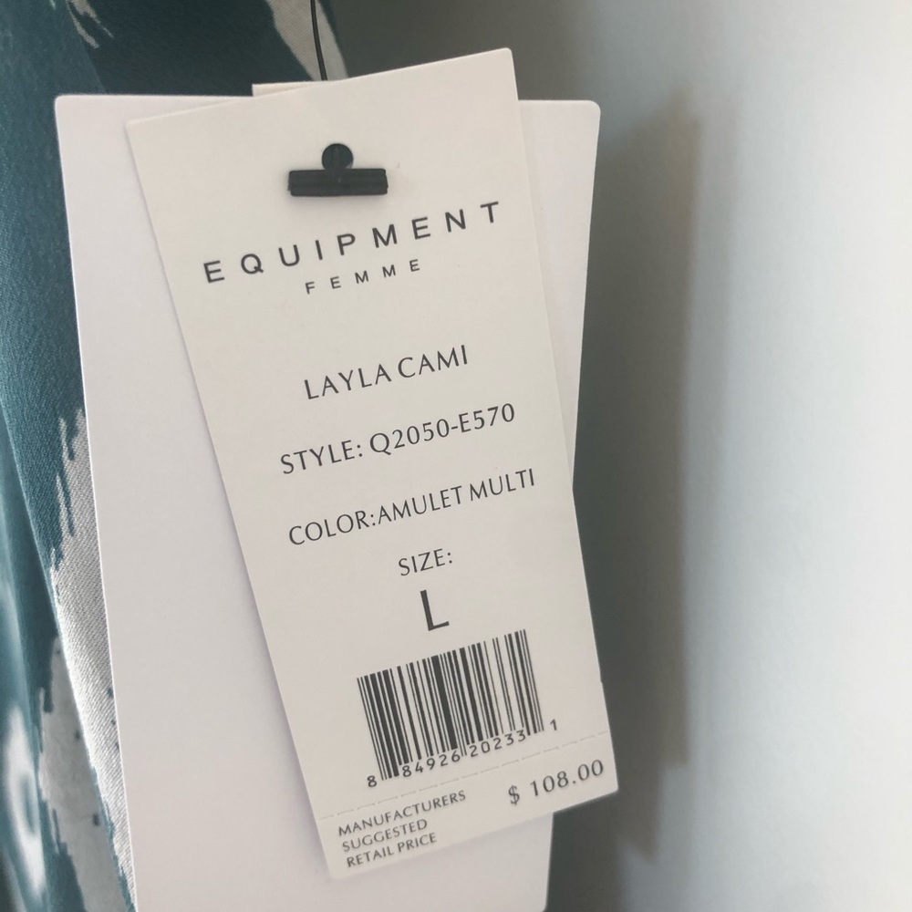 Equipment silk camisole - Picture 3 of 4